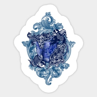 Teapot Fish Sticker